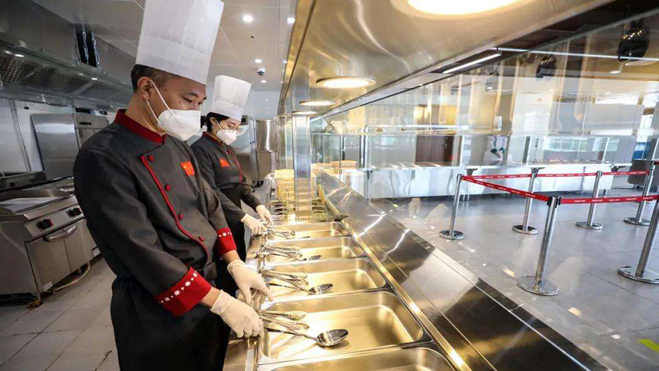The 2022 Beijing Winter Olympics Village restaurant is very popular, and intelligent commercial kitchen utensils can make a difference!(图2)